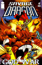 Cover Savage Dragon God War #4