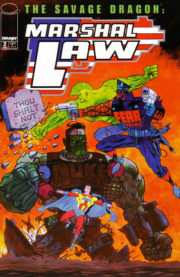 Cover Savage Dragon Marshal Law #2