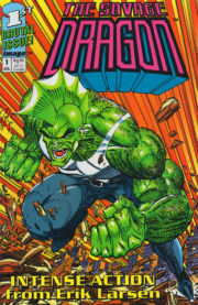 Cover Savage Dragon Vol.1 #1 blue variant