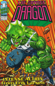Cover Savage Dragon Vol.1 #1 green variant