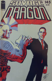 Cover Savage Dragon Vol.2 #145b Variant Obama Fist Bump