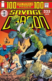 Cover Savage Dragon Vol.2 #225c Dragon vs. Draklord Variant